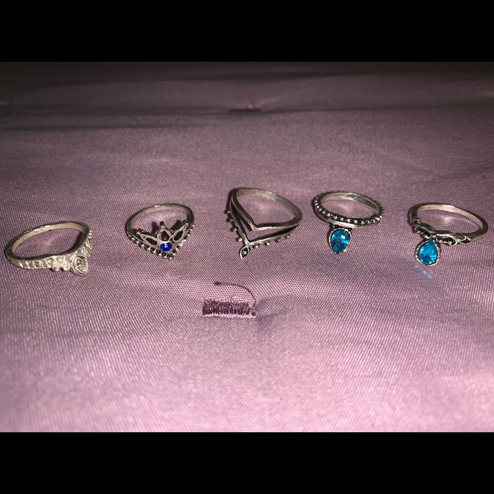 Ring set of five